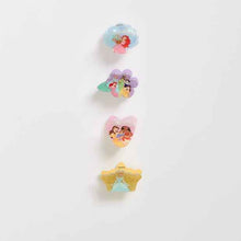 Disney Princess 4 Pack Mini Claw Clips