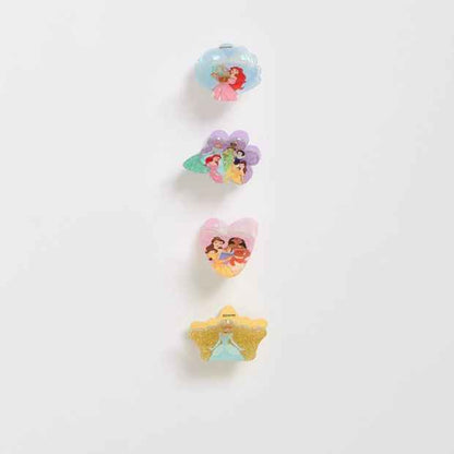 Disney Princess 4 Pack Mini Claw Clips