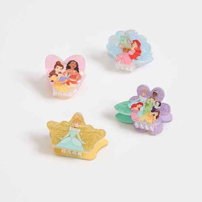 Disney Princess 4 Pack Mini Claw Clips
