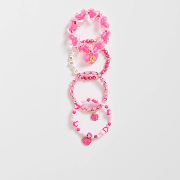 Barbie 4 Pack Stretch Bracelets