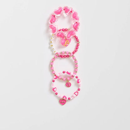 Barbie 4 Pack Stretch Bracelets