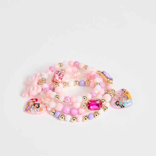 Disney Princess 4 Pack Stretch Bracelets