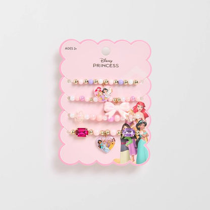 Disney Princess 4 Pack Stretch Bracelets