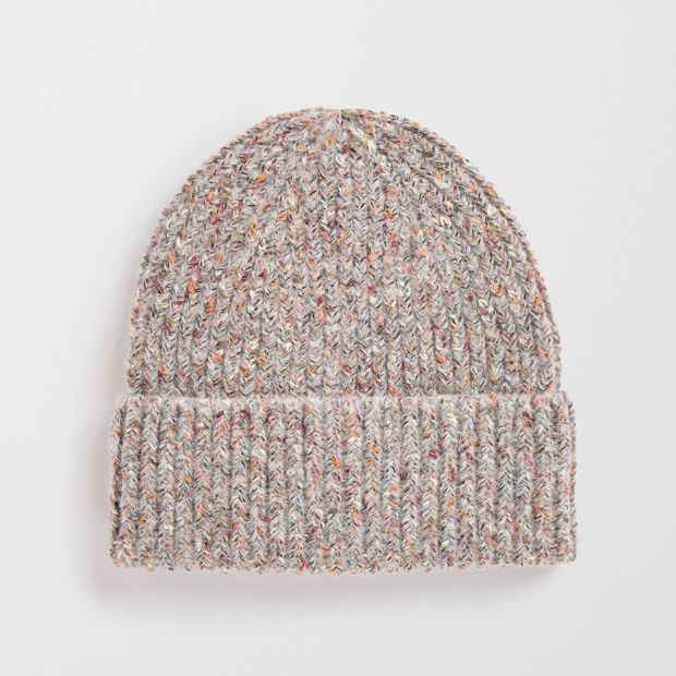 Chunky Fleck Knit Beanie