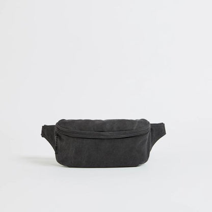 Washed Canvas Crossbody Belt Bag