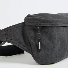 Washed Canvas Crossbody Belt Bag