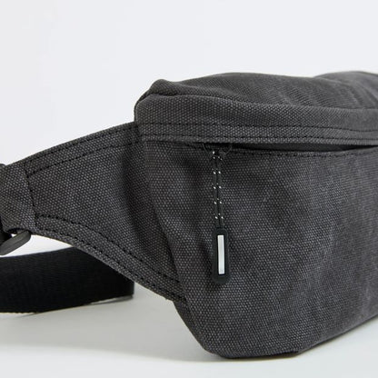 Washed Canvas Crossbody Belt Bag