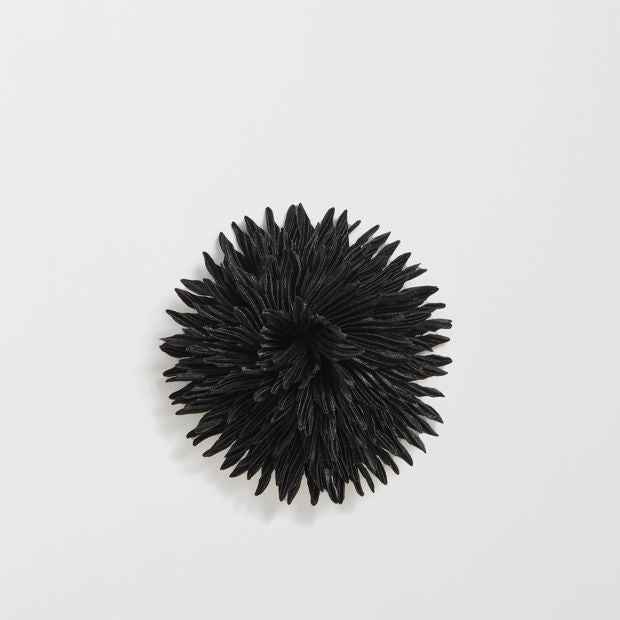 Crinkle Fabric Rosette Hair Clip