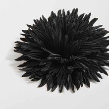 Crinkle Fabric Rosette Hair Clip