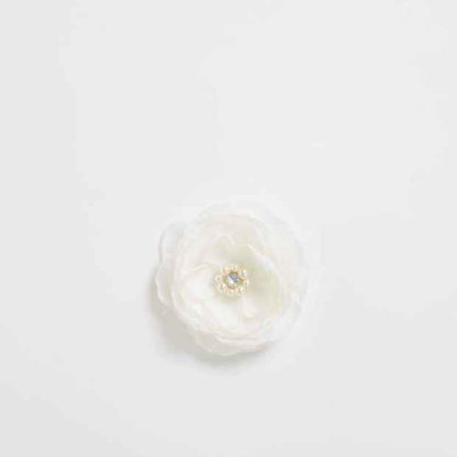 Faux Pearl Centre Flower Clip