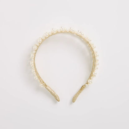 Three-Layer Faux Pearl Headband