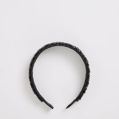 Wide Beaded Headband