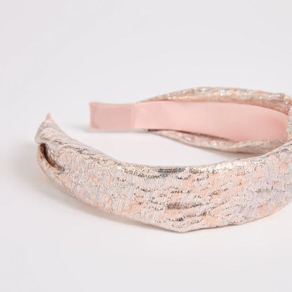Metallic Fabric Headband