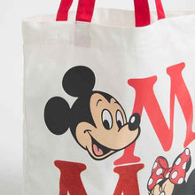 Licensed Disney Minnie & Mickey Mouse Cotton Tote Bag