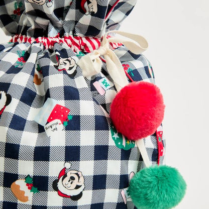 Disney Minnie & Mickey Family Matching Christmas Santa Sack