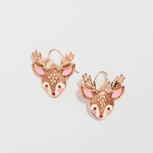 Christmas Reindeer Drop Earrings