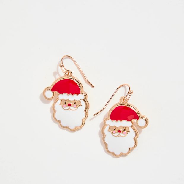 Christmas Santa Drop Earrings