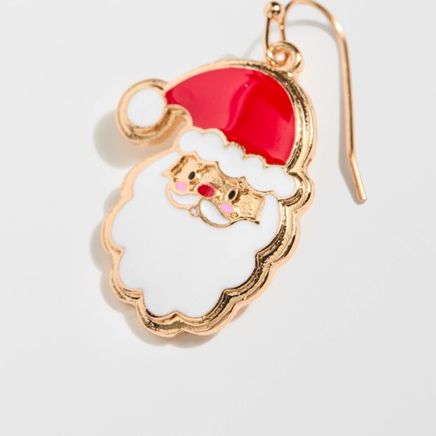Christmas Santa Drop Earrings