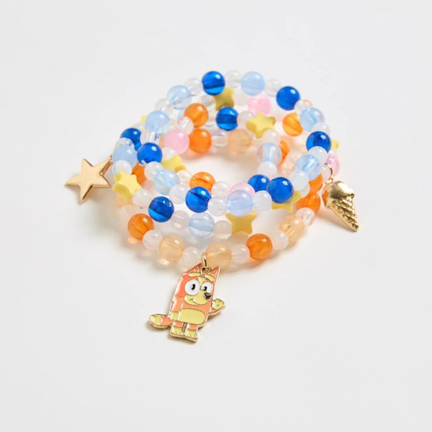 Bluey & Bingo 4 Pack Bracelet Set