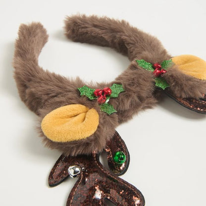 Christmas Reindeer Bells Headband
