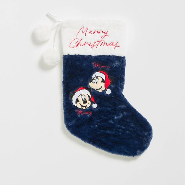 Licensed Disney Mickey & Minnie Mouse Christmas Stocking