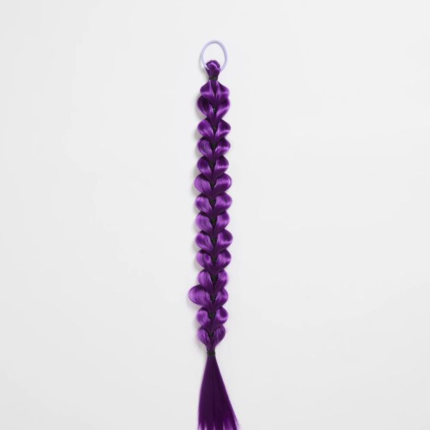 Braided Faux Hair Clip