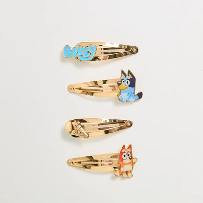 Licensed Bluey & Bingo 4 Pack Snap Clips