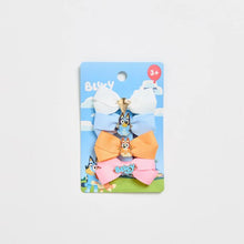 Bluey & Bingo 4 Pack Bow Clips