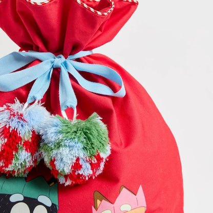 Bluey Christmas Santa Sack