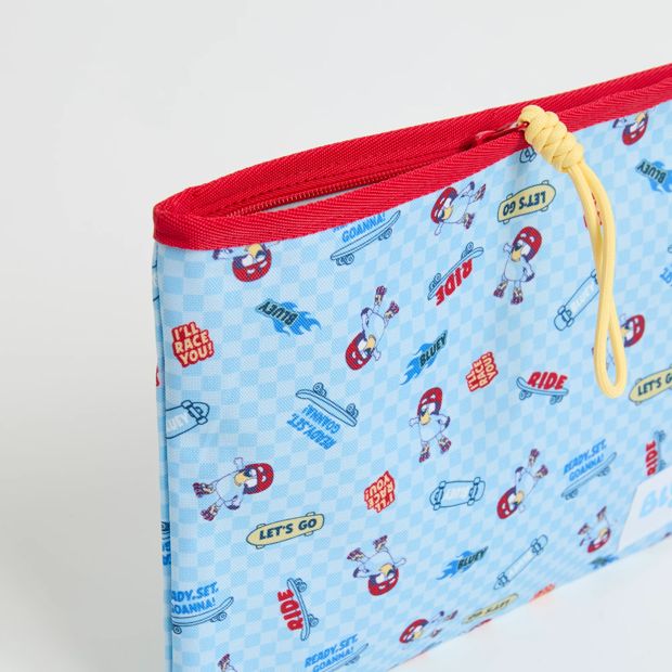 Licensed Bluey Check Print Swim Bag