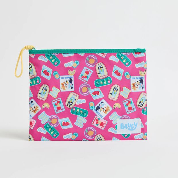 Licensed Bluey Summer Print Swim Bag