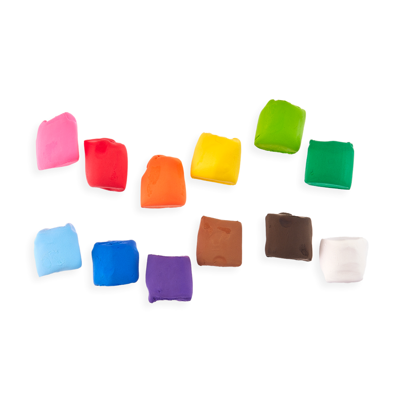 Ooly Creatibles DIY Air Dry Clay Kit 12 Colours Playdough Sand Toys Sensory Toys Art and craft for kids 6yrs+