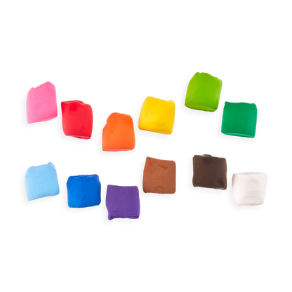 Ooly Creatibles DIY Air Dry Clay Kit 12 Colours Playdough Sand Toys Sensory Toys Art and craft for kids 6yrs+