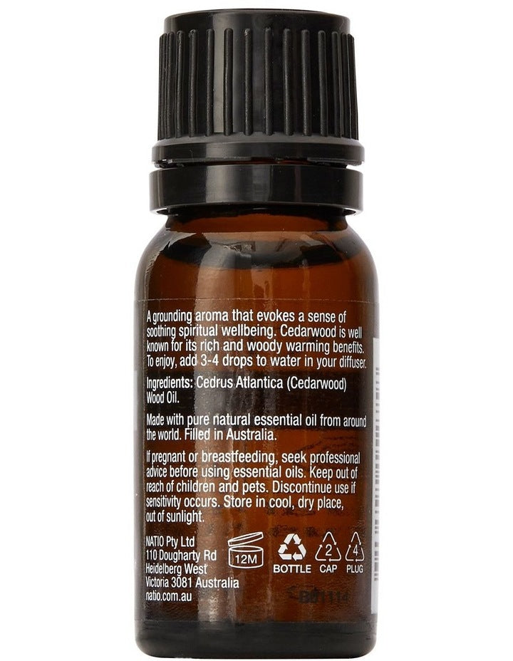 Cedarwood Pure Essential Oil 10ml