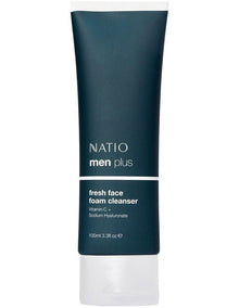 Mens Plus Fresh Face Foam Cleanser 100ml