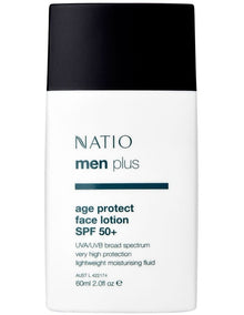 Mens Plus Age Protect Facial Fluid SPF 50&#43;  60ml