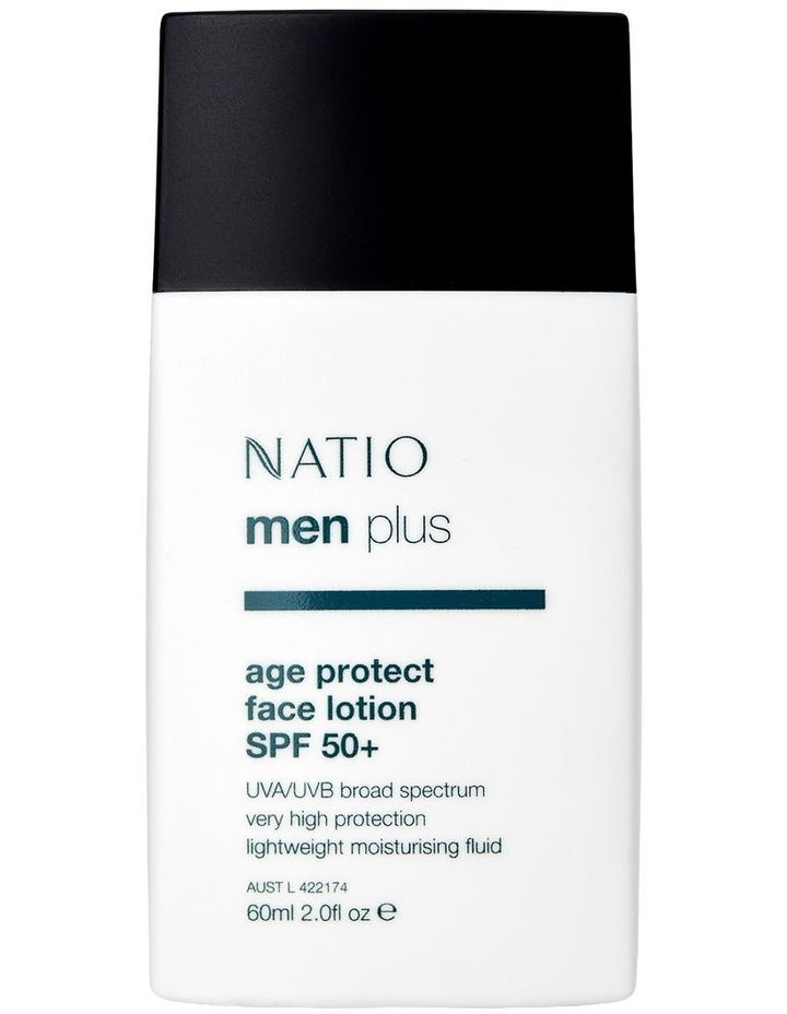 Mens Plus Age Protect Facial Fluid SPF 50+  60ml