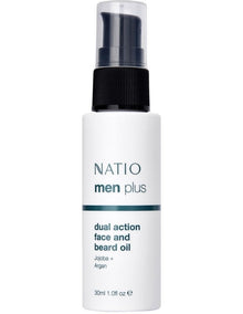 Mens Plus Dual Action Face and Beard Oil 30ml