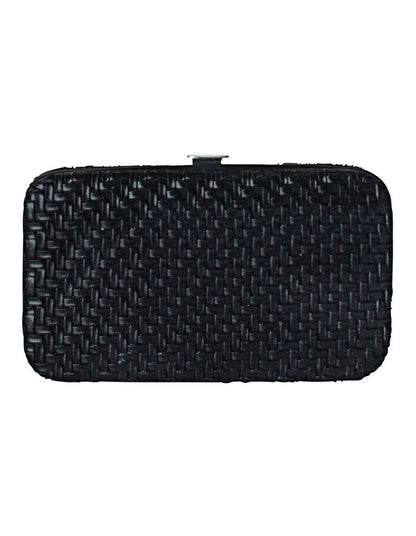 Manicure Set in Herringbone Licorice