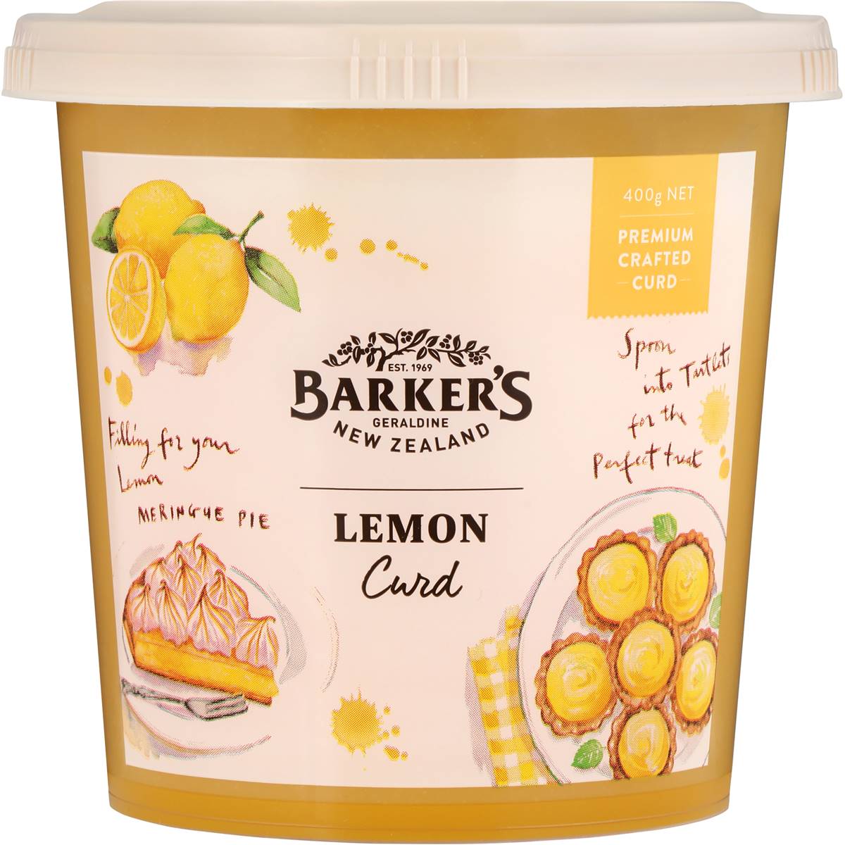 Barker's Lemon Curd 400g