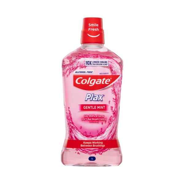 COLGATE PLAX MOUTHWASH GENTLE CARE 1L