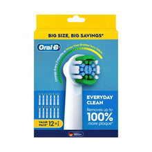 *ORAL B EVERYDAY CLEAN REFILL BRUSH HEADS 12 PACK