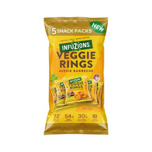 INFUZIONS VEGGI RINGS AUSSIE BBQ 5X15G 75G