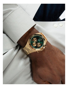 Equity Stainless Steel Watch in Gold