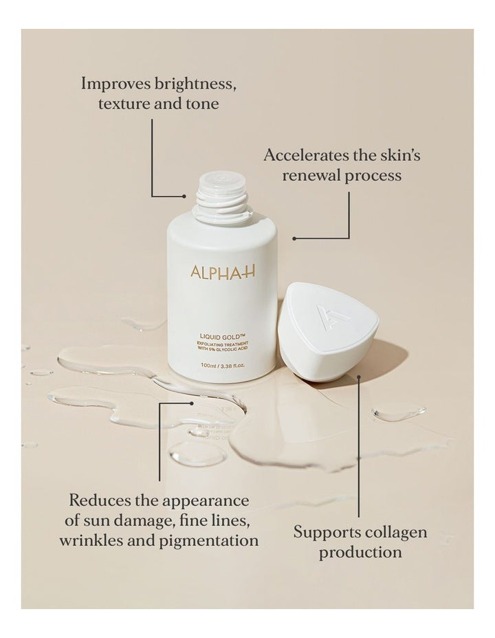 Liquid Gold Exfoliating Treatment with 5% Glycolic Acid 100ml