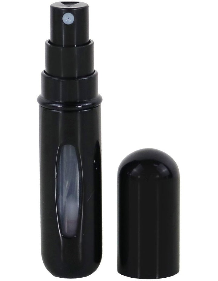Perfume Atomiser in Metallic Black
