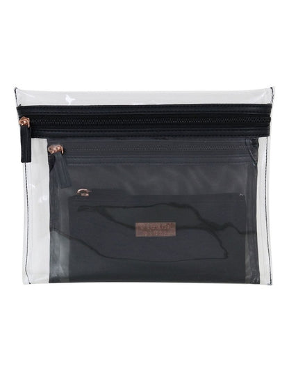 Jenna Trio Purse in Black