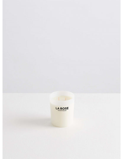 La Rose 300g Double Wick Scented Candle White
