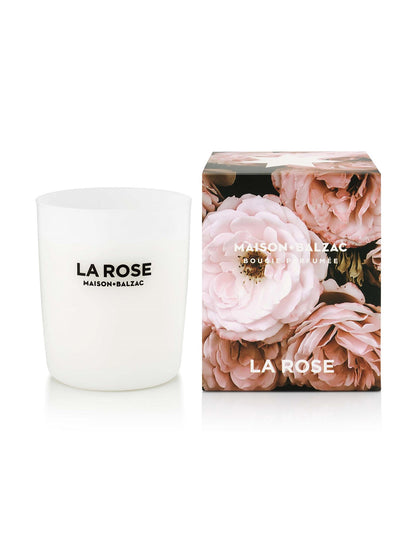 La Rose 300g Double Wick Scented Candle White