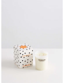 Le Soleil 300g Soy Wax Scented Candle White